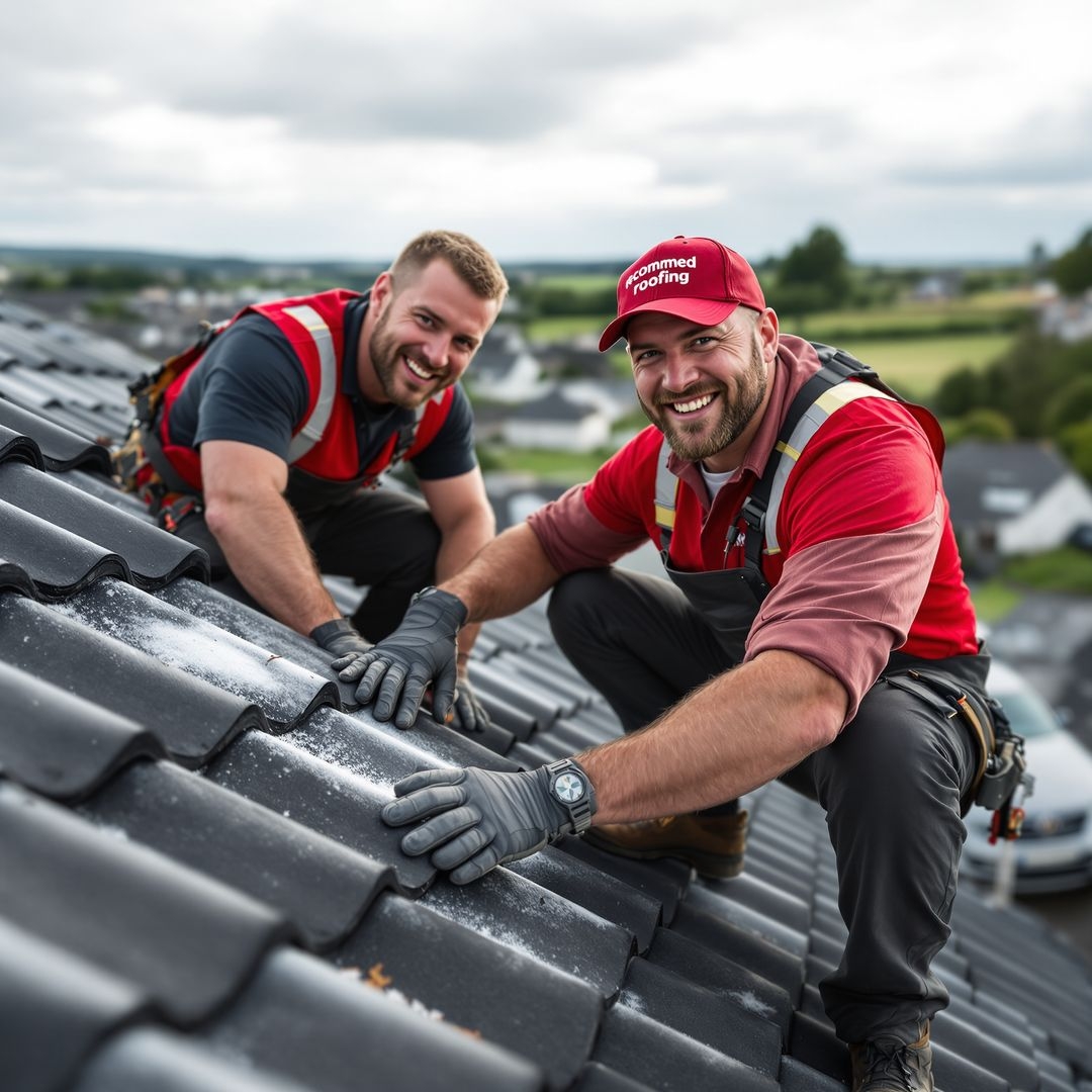 Recommended Roofing — local roofers Cork working on a residential roof repair Cork